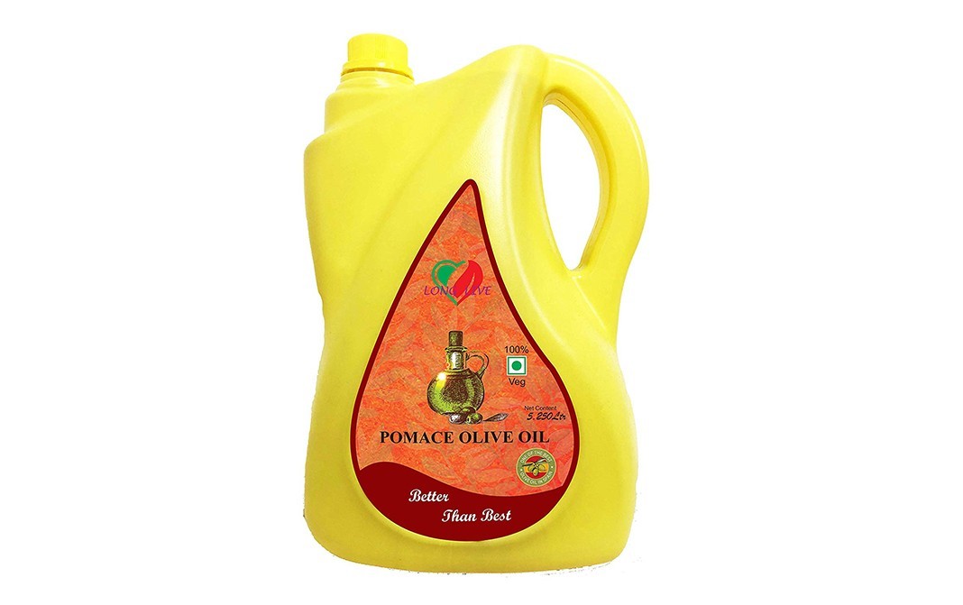 Long Live Pomace Olive Oil    Plastic Jar  5.250 litre